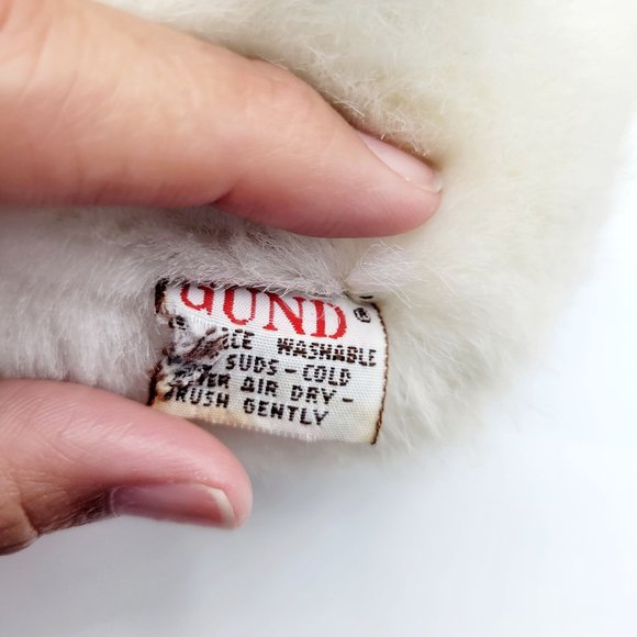 Vintage Gund Scoop the Pelican Plush Stuffed Animal White Bird Toy 1987 80s 10" - Picture 10 of 11